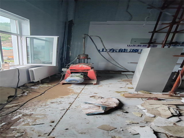 瑞昌地基基础下沉墙体裂缝加固注浆顶升施工